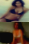 Brunette,married wife blindfold woth 3d 2.